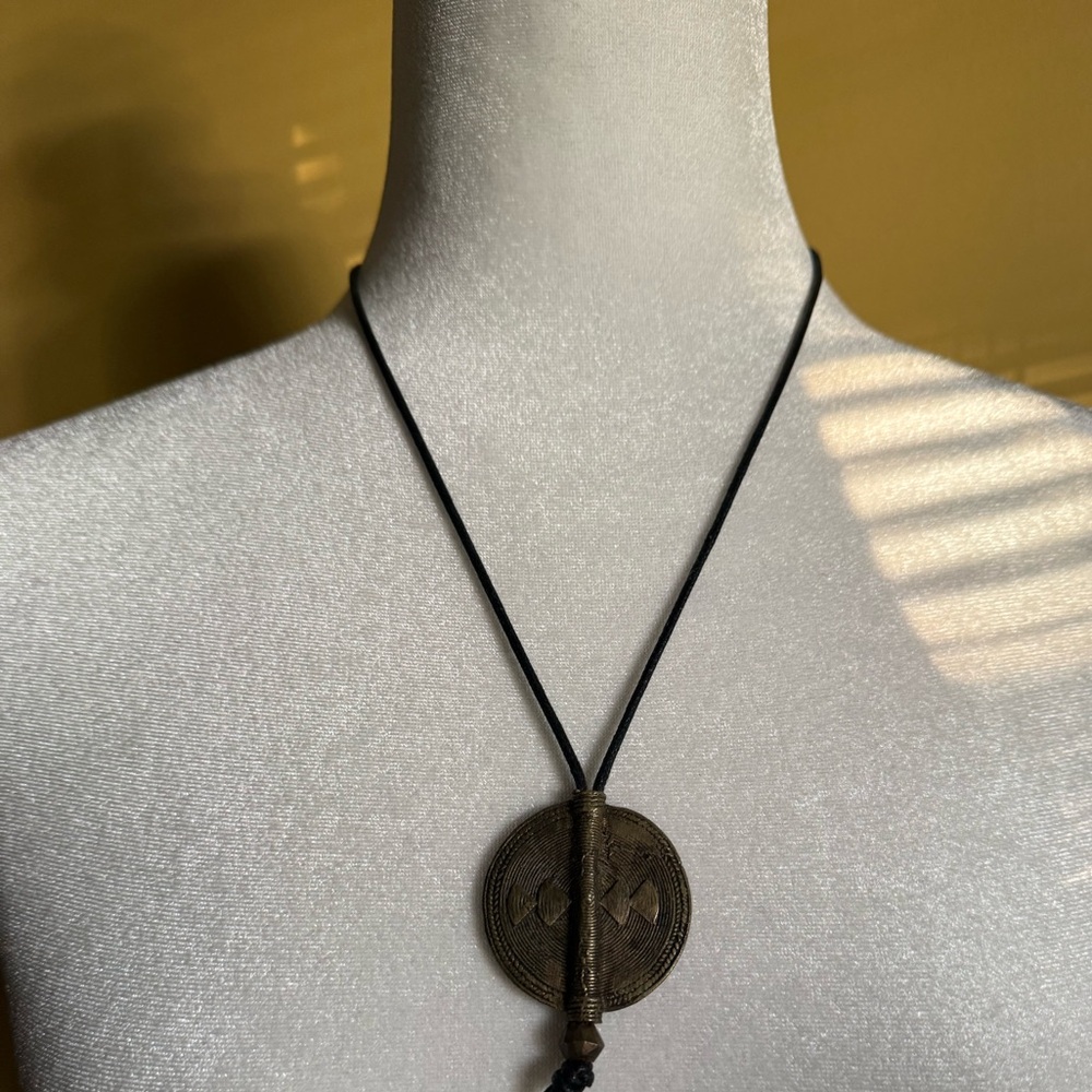 African pendant necklace